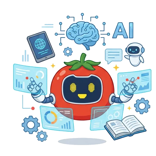 Illustration of AI-supported teaching