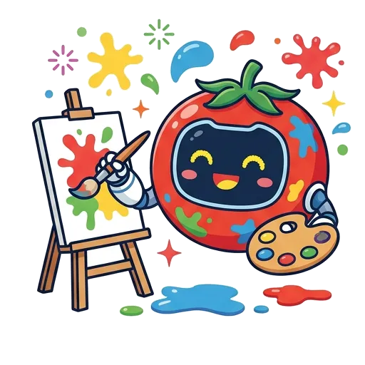 Illustration of visual arts